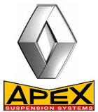 Renault Verlagingsveren van APEX zijn tevens leverbaar